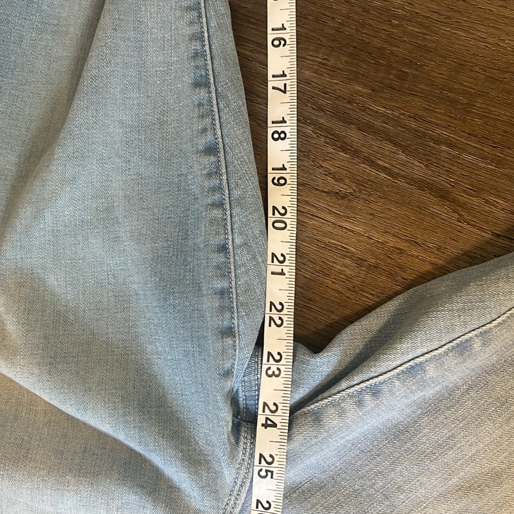 Good American Good Waist High Rise Skinny Distressed  Cropped Jeans 16 - Picture 11 of 12